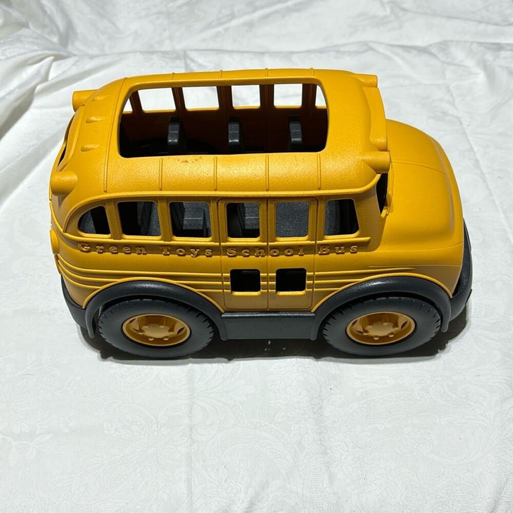 Green Toys School bus yellow nwot and perfect unused condition